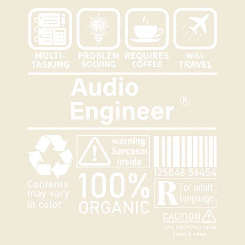 Audio Engineer multi tasking problem solving