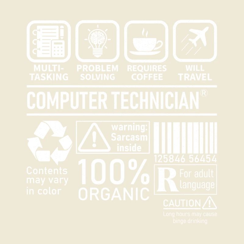 Technicien en informatique multitâche résolution de problèmes