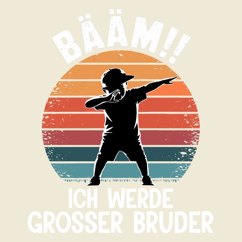 Bääm Ich werde grosser Bruder Dab Cap Schweizer