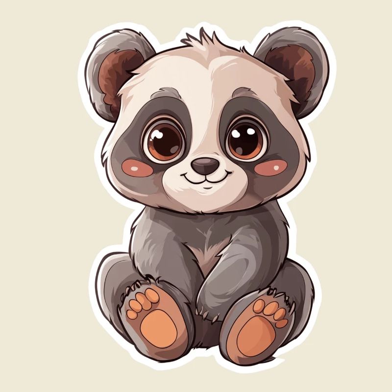 Süsser Pandabär