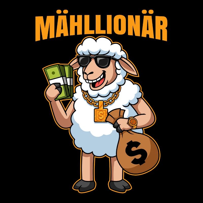 Sheep Millionaire Sheep Wool Sheep Mähllionaire