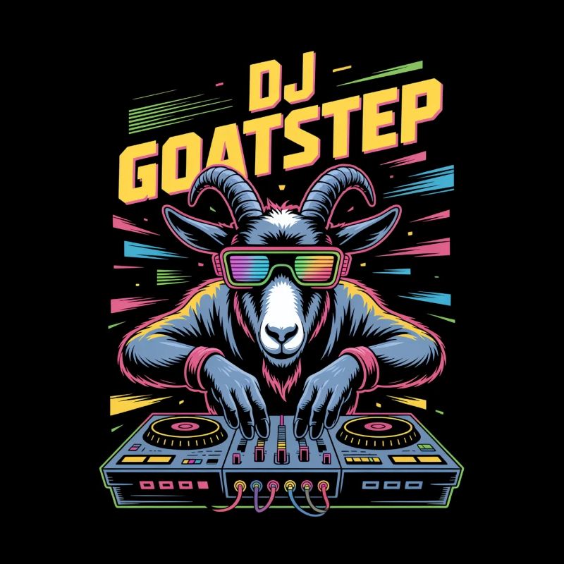 DJ Goatstep Goat Rave EDM Dubstep Vibes