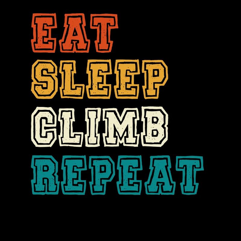 Eat Sleep Climb Repeat Design
