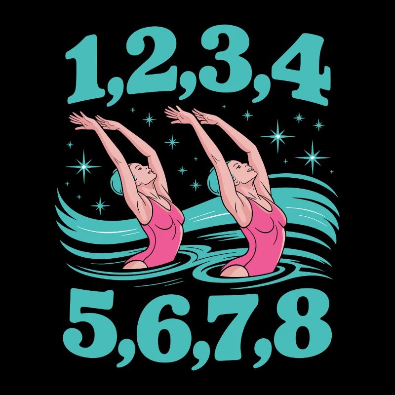 Synchronschwimmen Kunstschwimmen Wassersport