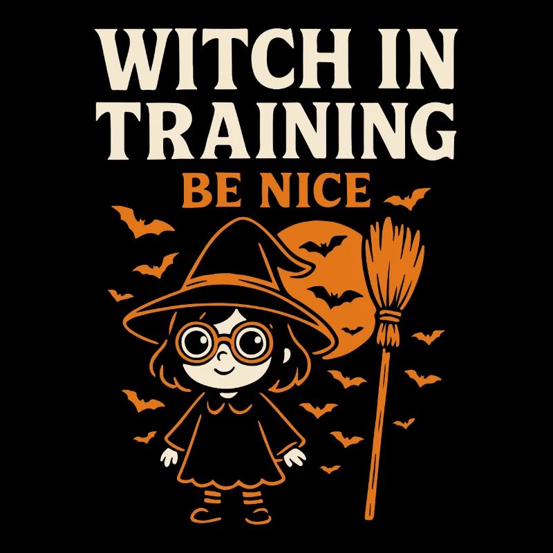 Hexe in Ausbildung Be Nice Halloween Kostüm