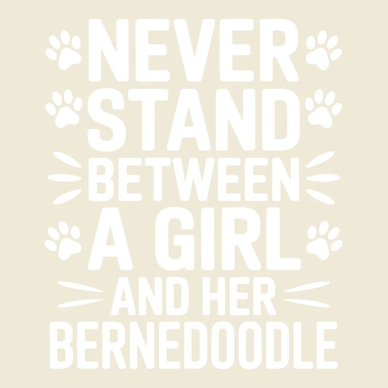 Bernedoodle Spruch Mädchen Bernedoodle Geschenk