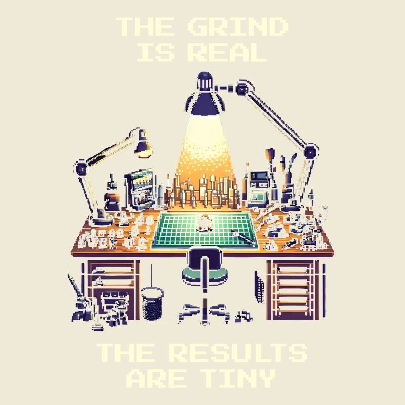 Grind is real: Result tiny | Miniatures