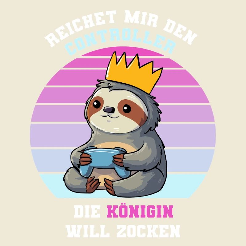 Reichet mir den controller die Königin will zocken