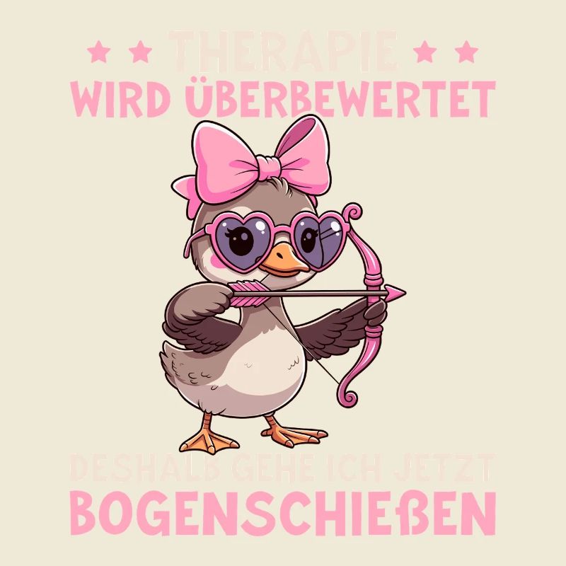 Therapie wird überbewertet - Lustige Bogenschießen