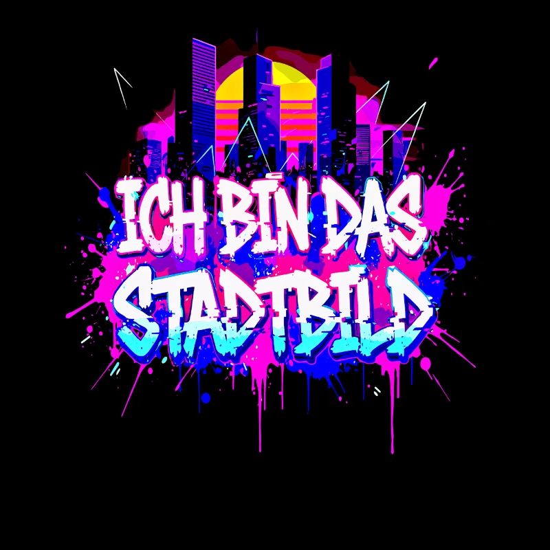 Synthwave Stadtbild - Ich Bin Das Stadtbild 