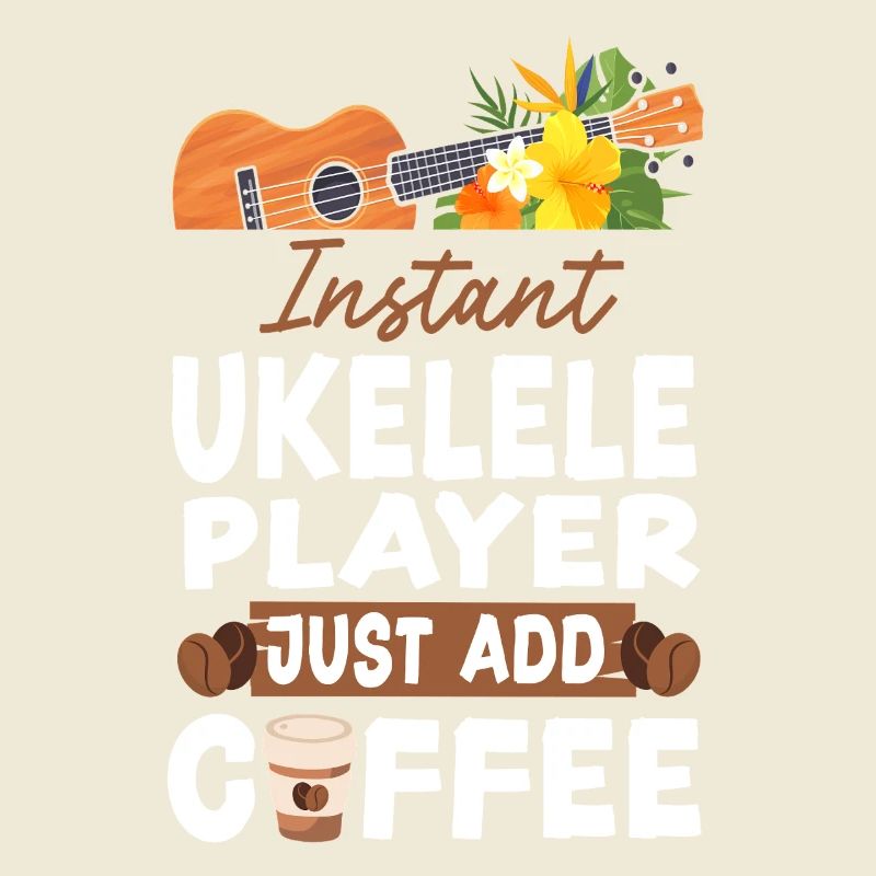 Hawaiian Ukulele Uke Coffee