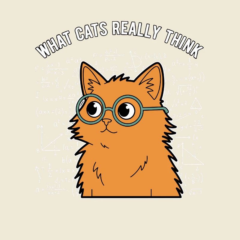 Ce que les chats pensent vraiment : Maths drôles
