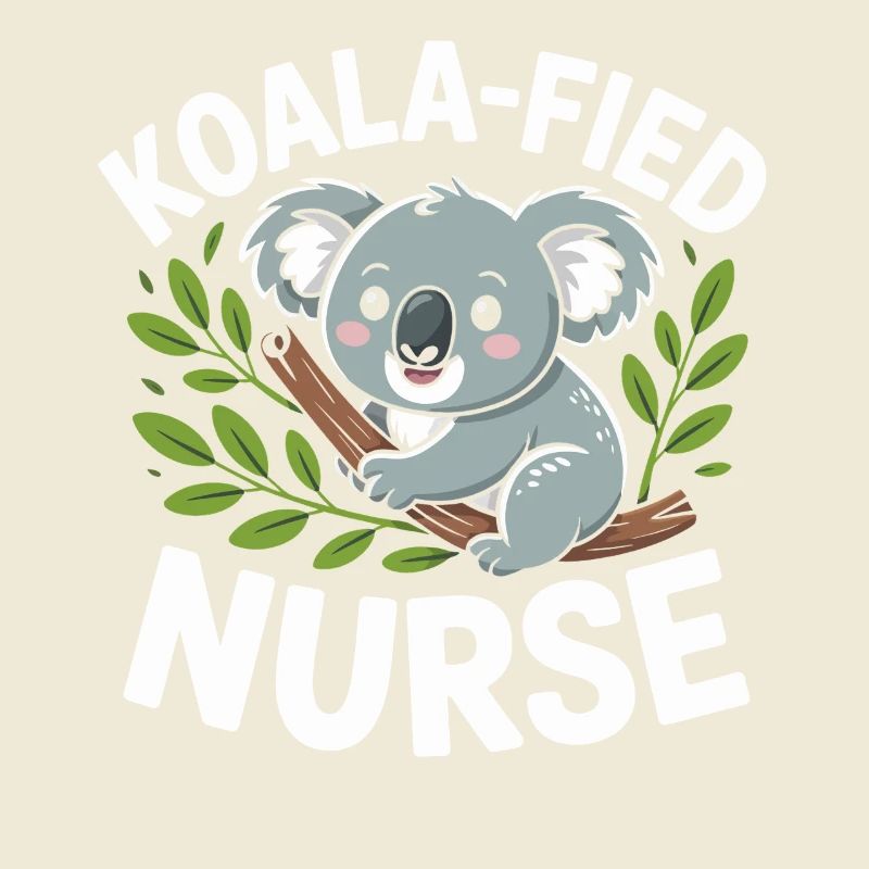 Koala-Krankenschwester im Baum
