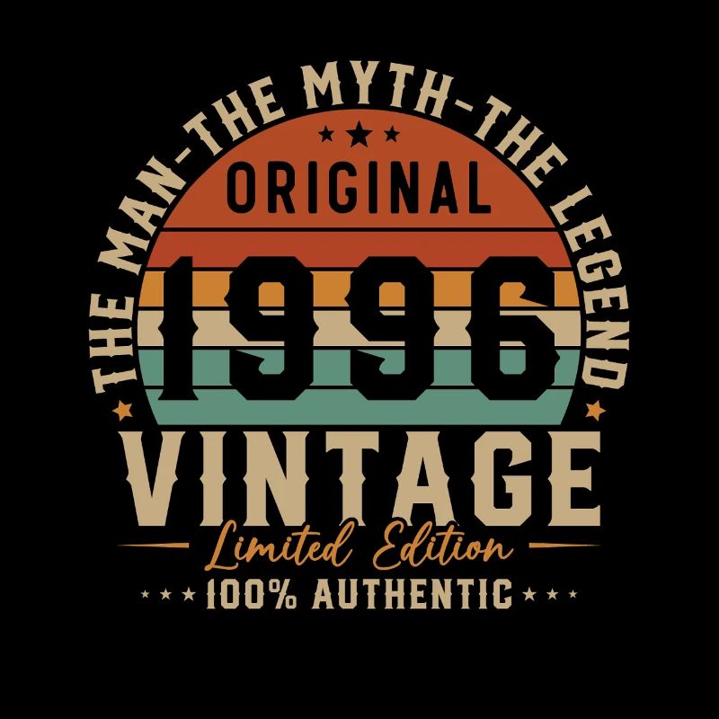 1996 Vintage Retro Geburtstagsgeschenk