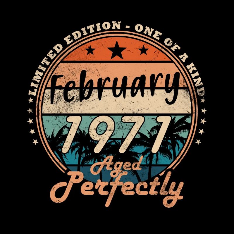 Février 1971 anniversaire Février 1971 Février