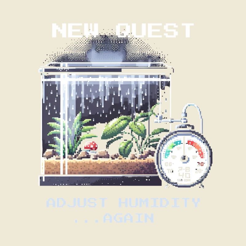 Neue Quest: Luftfeuchte regeln | Terrarium