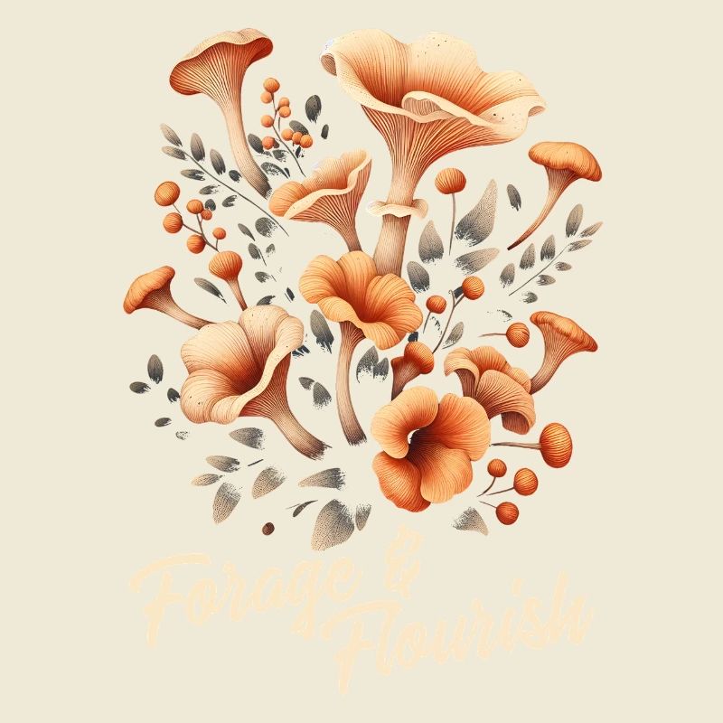 Rassemblement & Floraison | Forêt de champignons nature