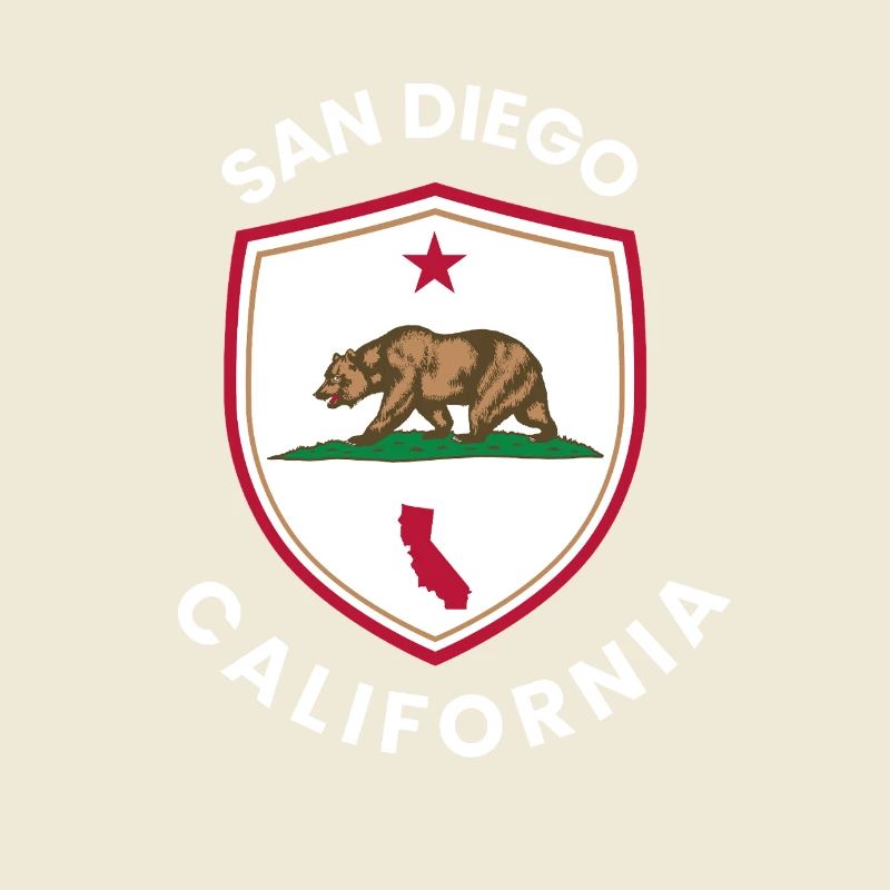 Drapeau de l’Ours de San Diego
