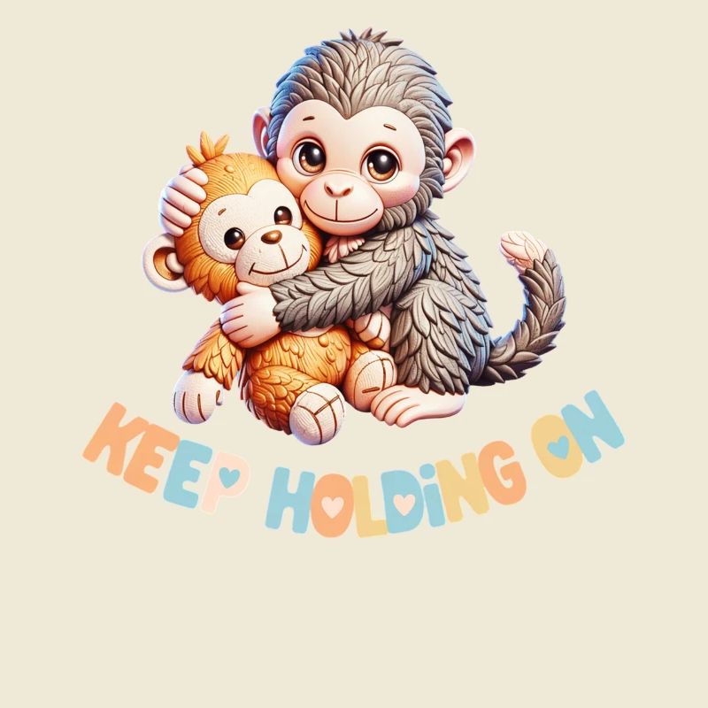 Hugging Monkeys Keep Holding