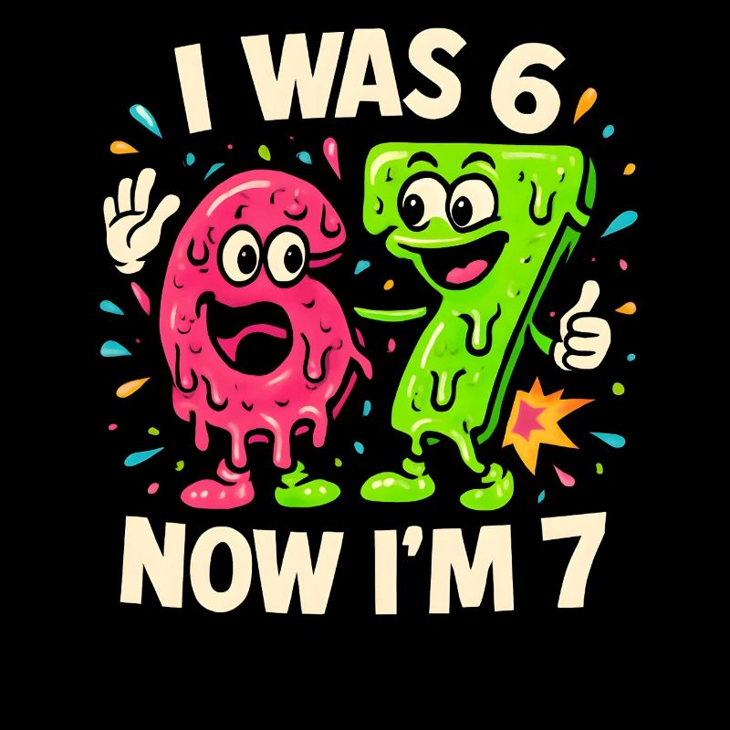7. Geburtstag Kinder 67 Meme Humor Geschenkidee