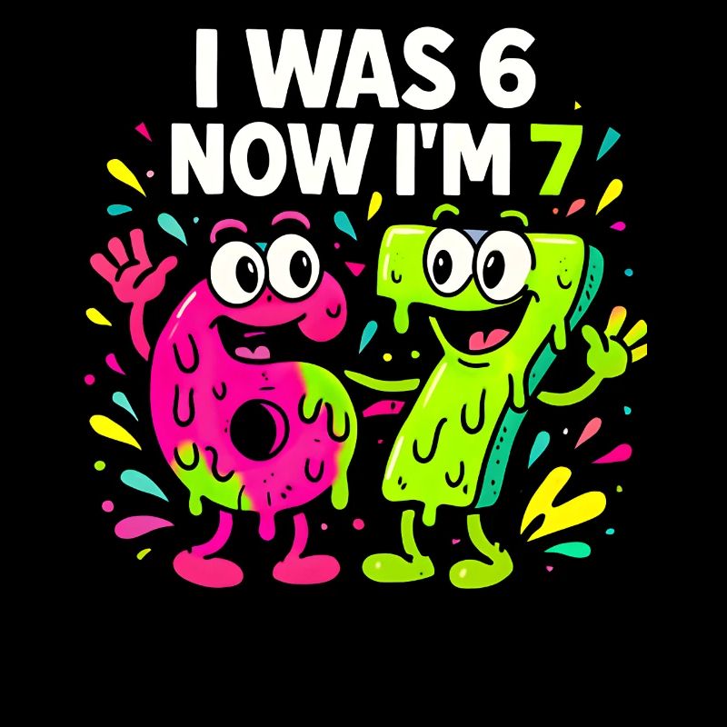 7. Geburtstag Kinder 67 Meme Humor Geschenkidee