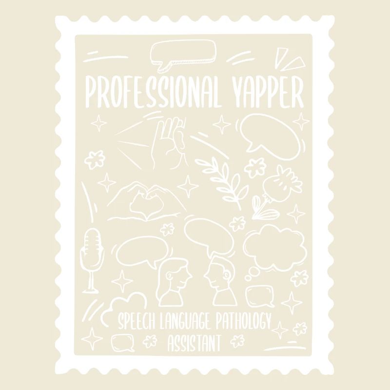 Professionelle Yapper Speech Language SLP