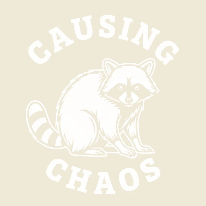 Chaotic Raccoon Causing Chaos