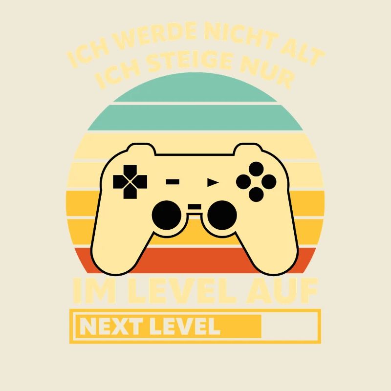 Levelaufstieg Retro-Controller Design