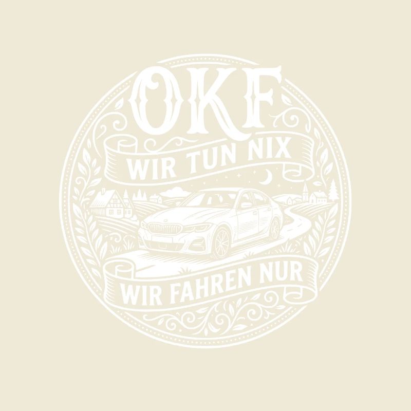 OKF Kontrollfahrt im Ort Dorf Cruising
