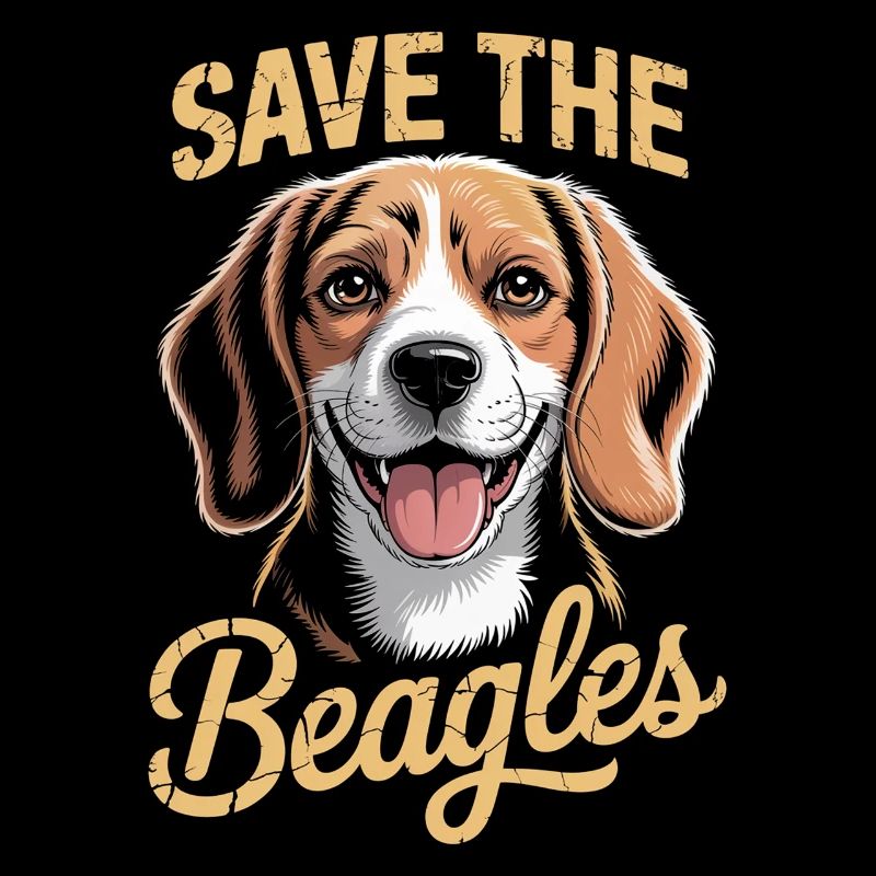 Save the Beagles Rescue Illustration