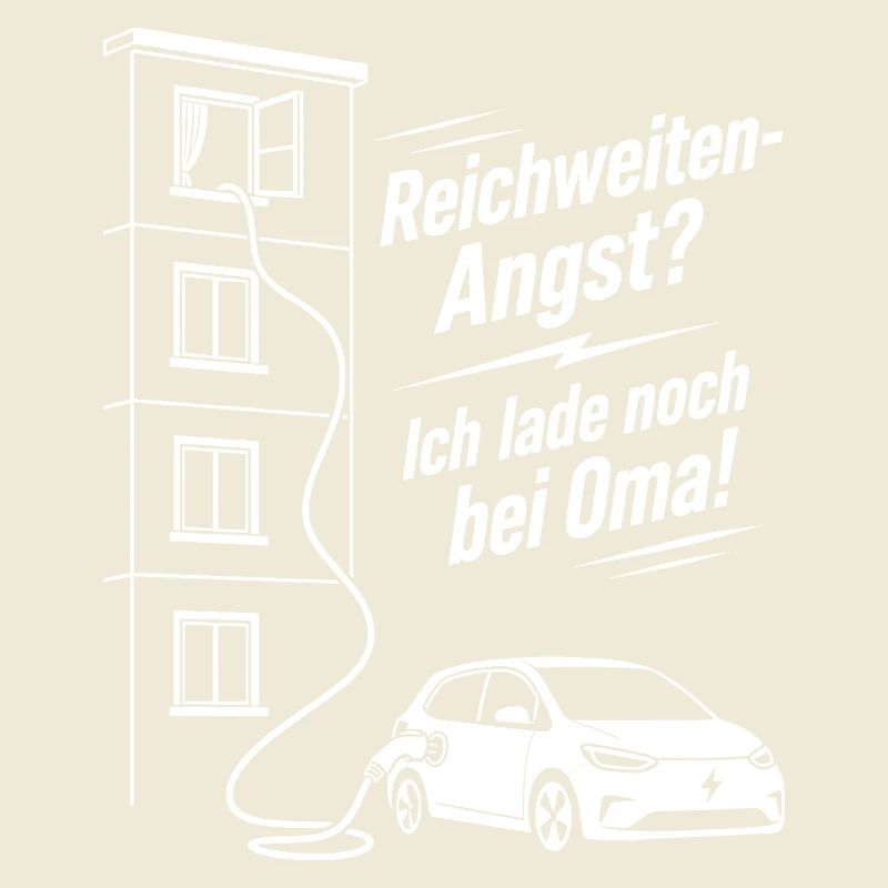 Reichweiten Angst, E Auto, Oma