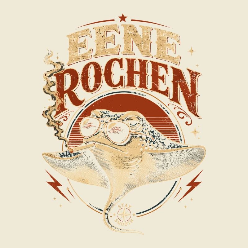 Mantarochen Retro mit Sonnenbrille mit Eene Rochen
