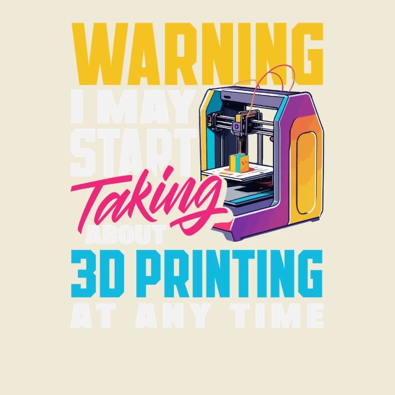 Avertissement : cela pourrait parler de l’impression 3D