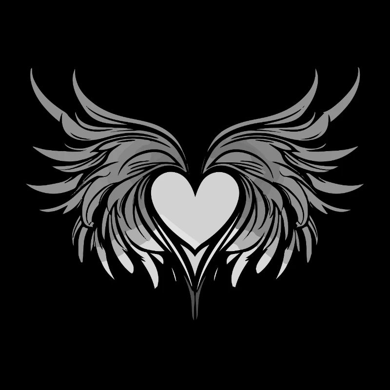 Heart Wings Love