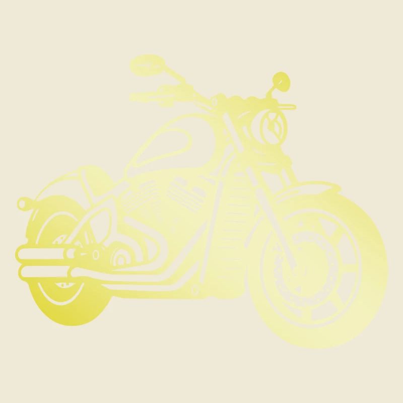 Motorrad Biker Gold