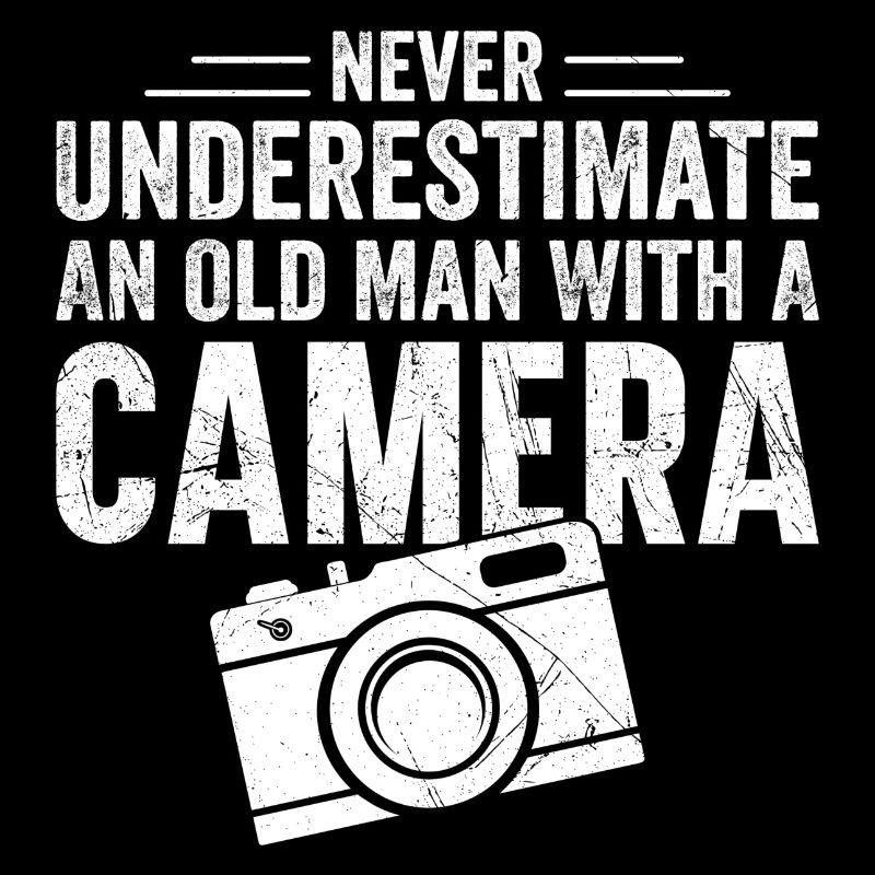 Never underestimate an old man with a camera