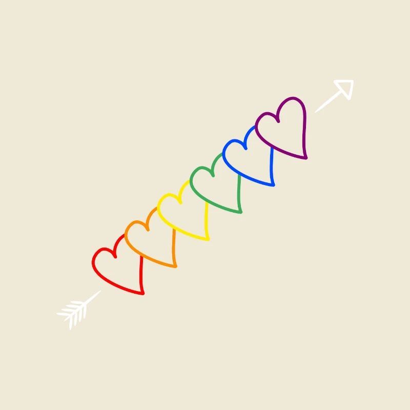 Arrow rainbow LGBT