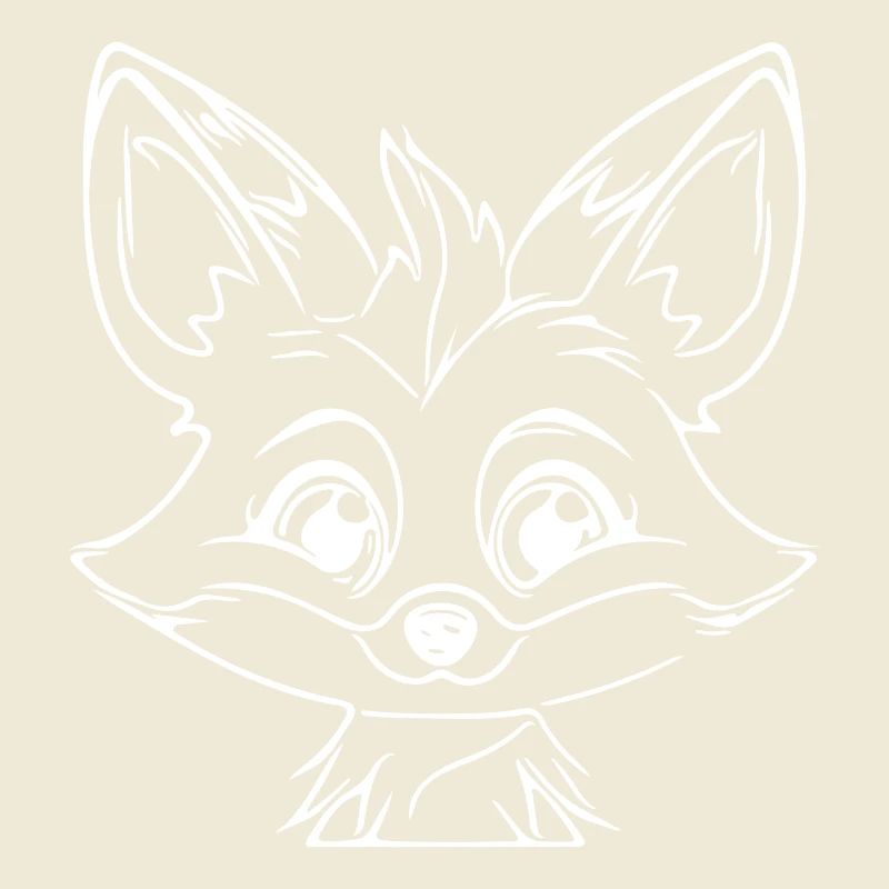 Cute Cute Kids Fox