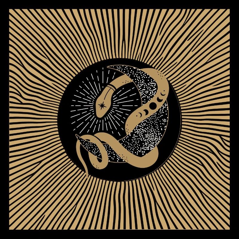 Golden Magic Snake