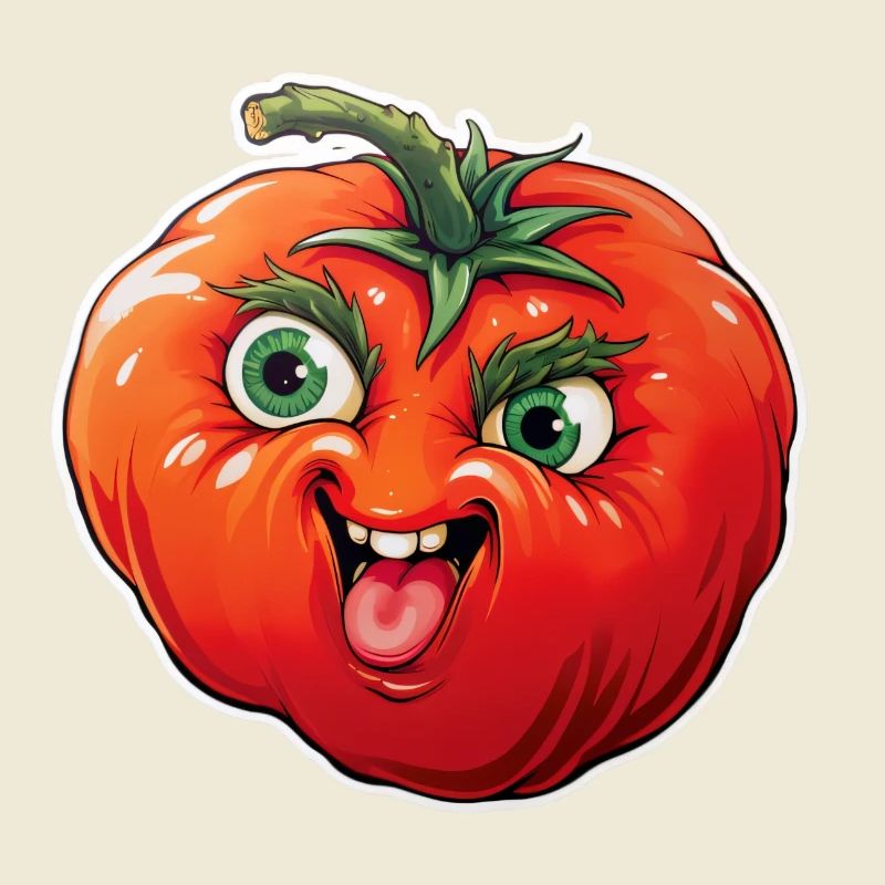Tomate heureuse