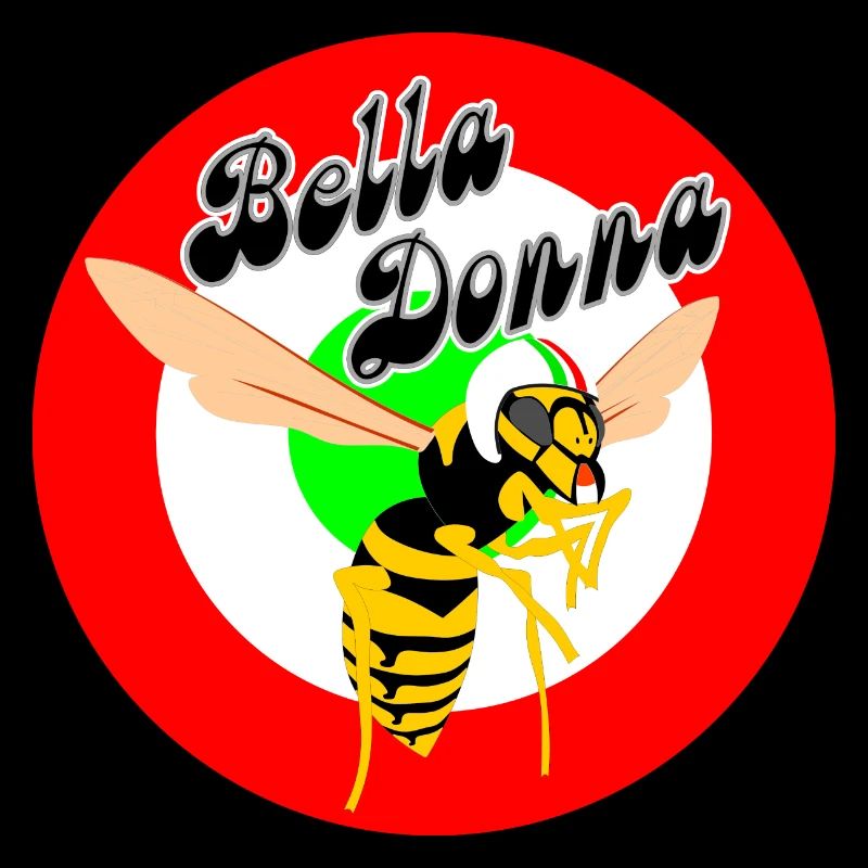 Wasp Mod Target Red Roundel bella donna