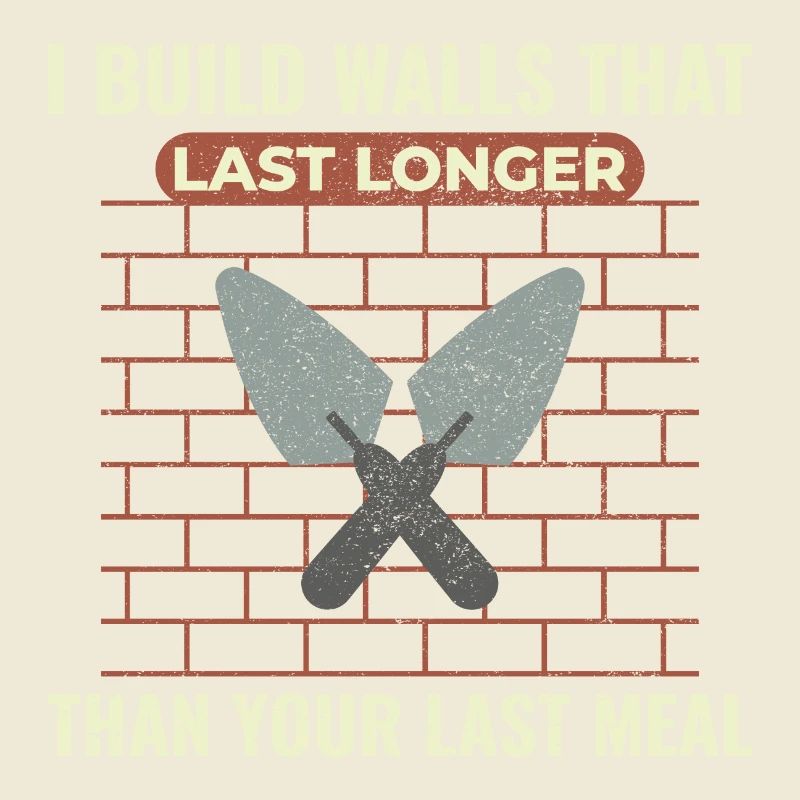 Bricklayer Masonry Construction Job Wall Builder