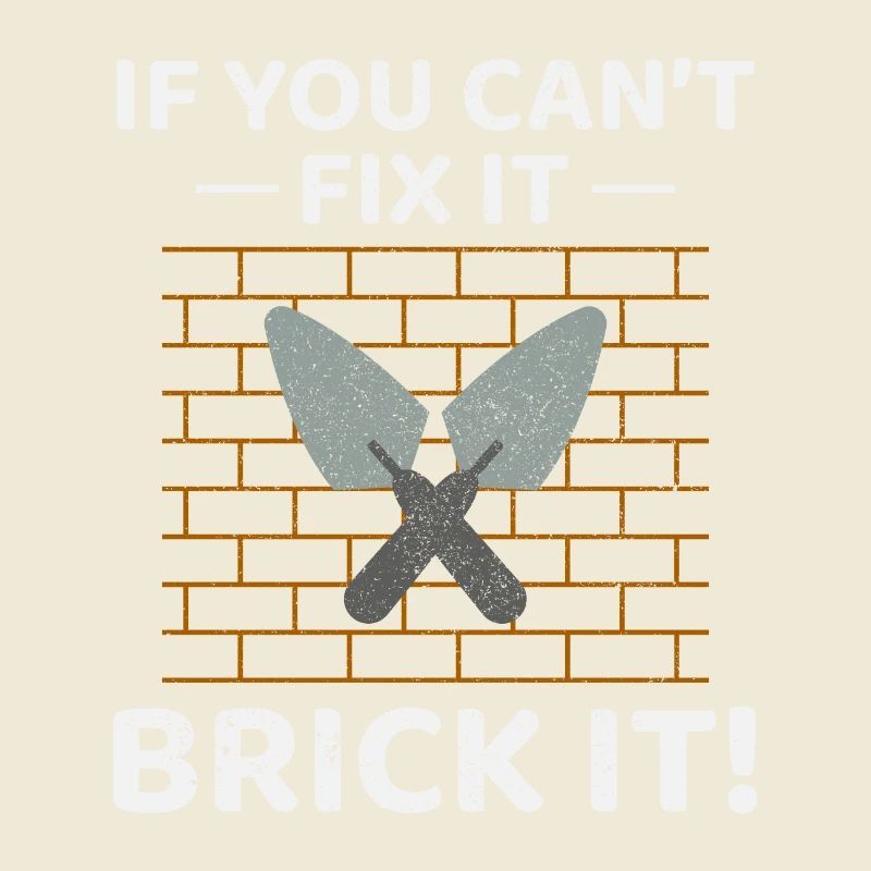 Brick It Up: Hilarious Bricklayer for DIY Lovers