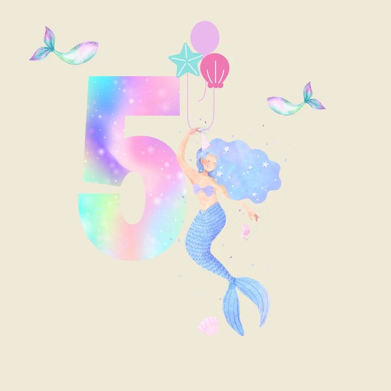 5e anniversaire sirène