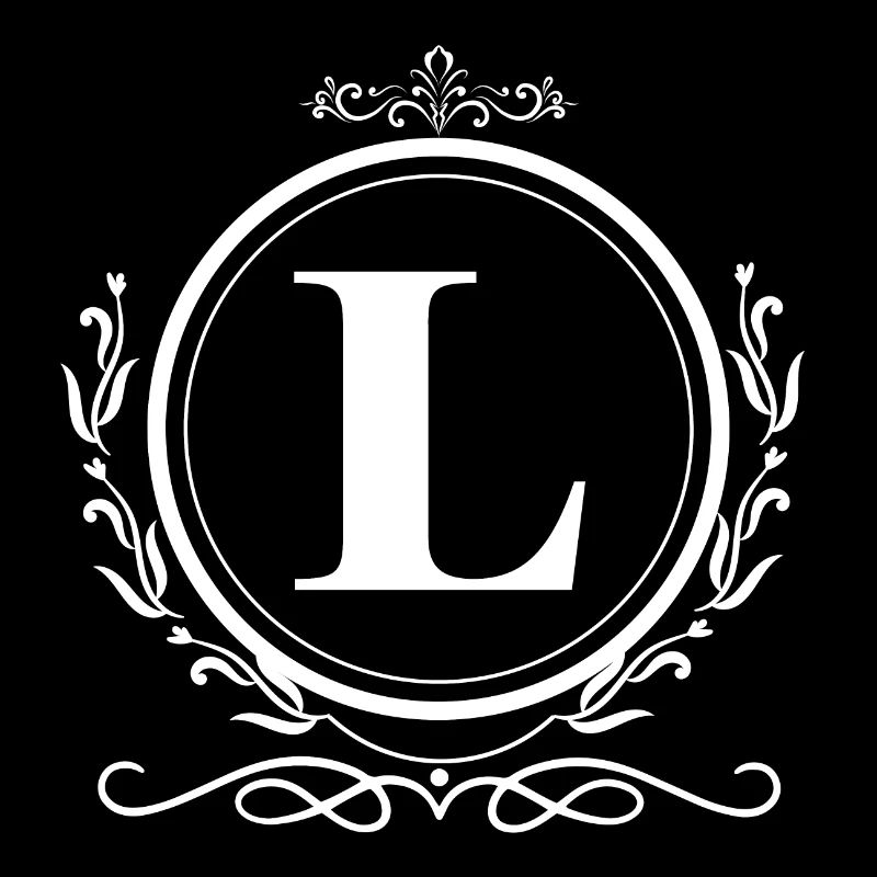 Buchstabe L Dekoration