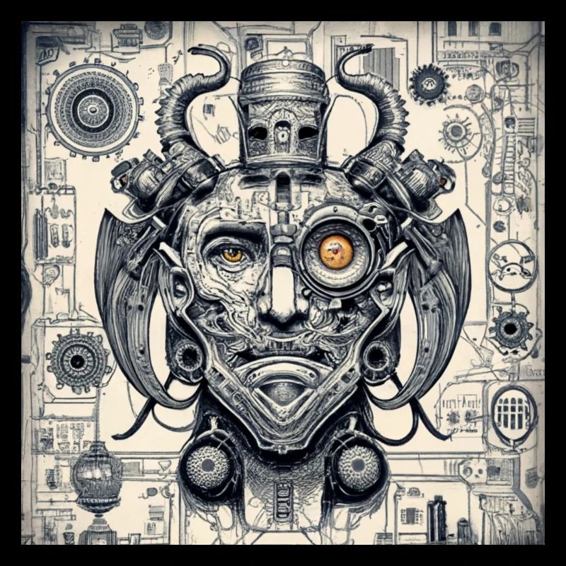 demon Style cyborg steampunk cyberpunk