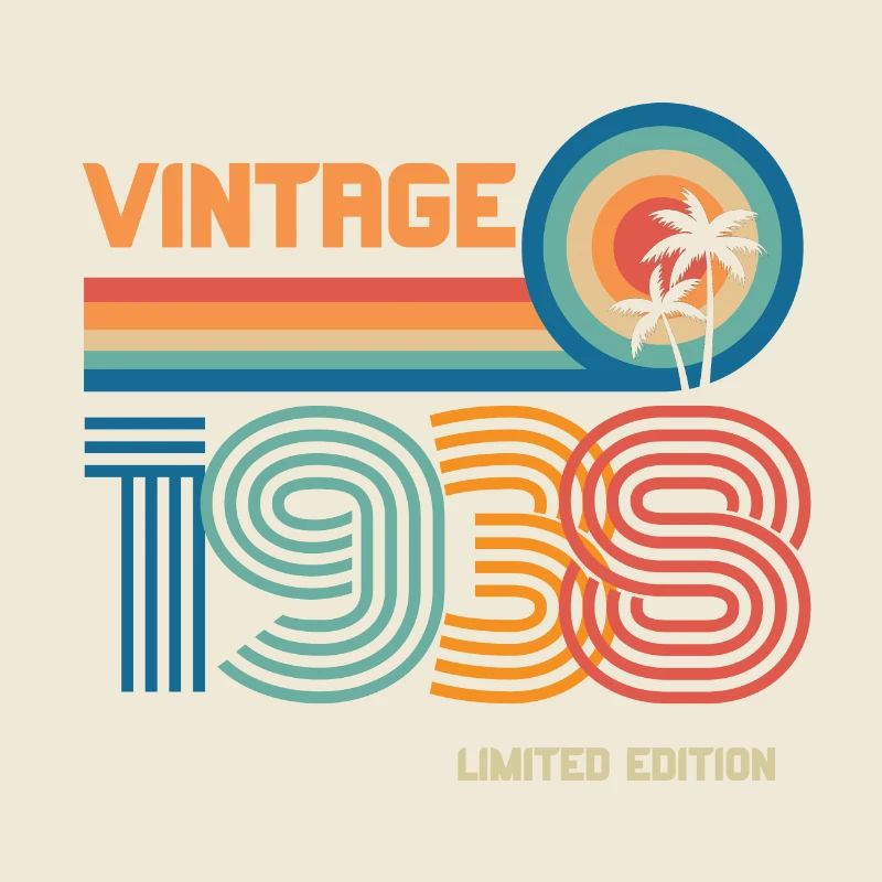 Vintage 1938 limited edition