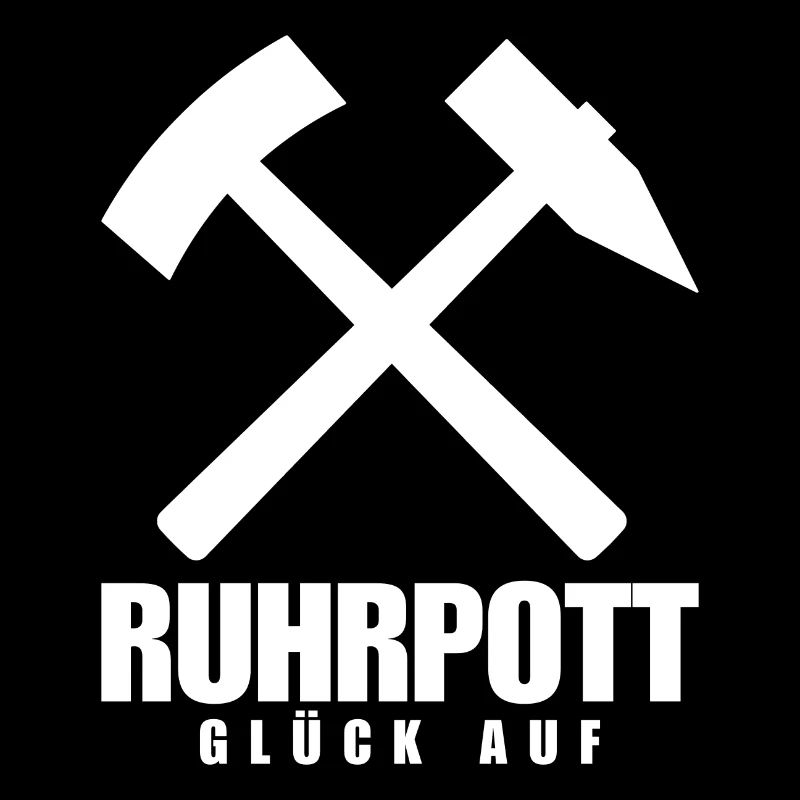 Ruhrpott Glück Auf Pott Bergbau Kohle