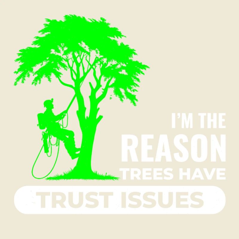 Arborist Tree Surgeon Climber Climbing Trimmer