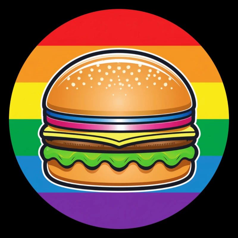 LGBTQ Hamburger